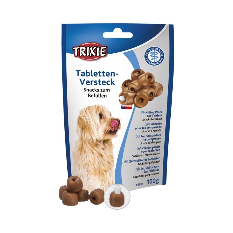 Trixie Cache-Comprimés pour Chien 100g (25841) - Aide Médicament