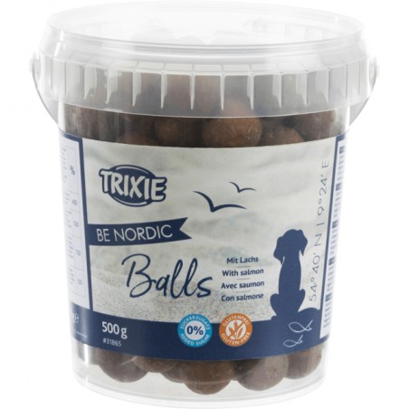 Trixie Balls au Saumon 500g (31865) - 67% Poisson & Sans Gluten