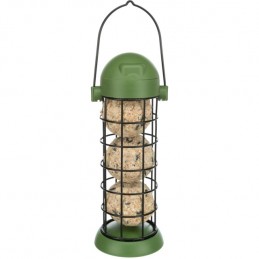 Trixie - Mangeoire boule de graisse en métal/plastique verte 