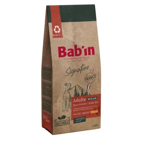 Bab'in Signature Medium Sans Céréales - Fidélité 10+1 - 88 & 68