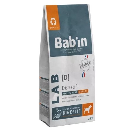 Bab'in Lab Mini Adulte Digestif - Fidélité 10+1 - 88 & 68