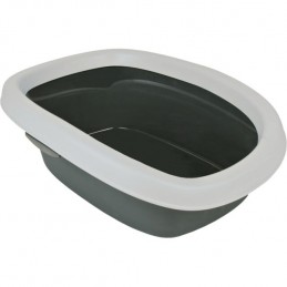 Bac à Litière Trixie Carlo avec Rebord 31x14x43cm – Chat