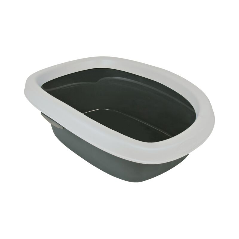 Bac à Litière Trixie Carlo avec Rebord 31x14x43cm – Chat