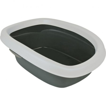 Bac à Litière Trixie Carlo avec Rebord 31x14x43cm – Chat