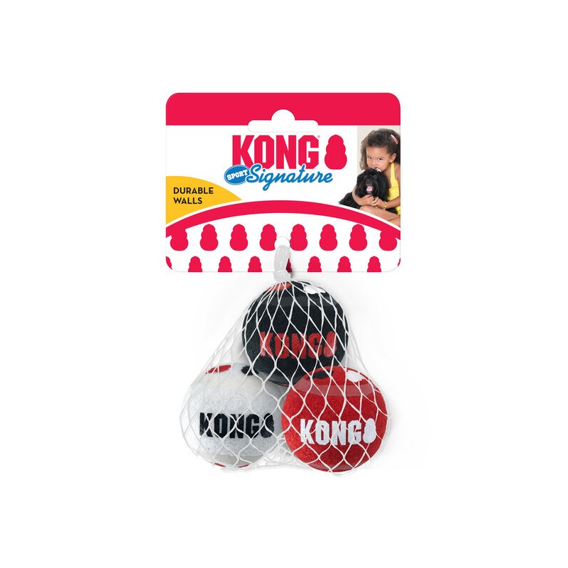 Kong - Signature sport balle XS x3 Kong - Signature sport balle XS x3
