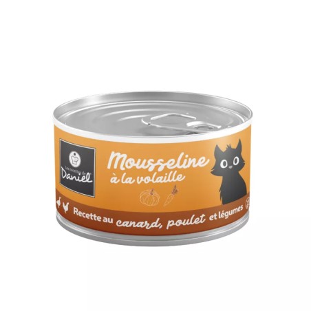 Les recettes de Daniel - Mousseline au canard, poulet et légumes 85g