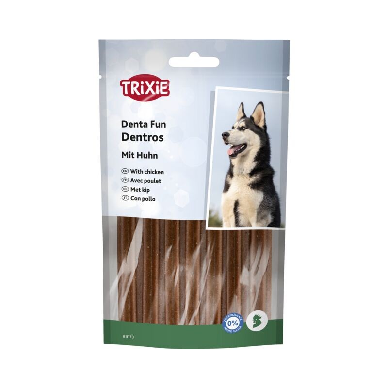 Dentros Poulet 7 Pcs - Bâtonnets Dentaires Anti-Tartre | 180g