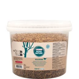 Vers de Farine Séchés 700 g | Menu Nature | Complément Protéiné Poule & Oiseau