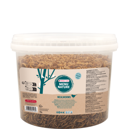 Vers de Farine Séchés 700 g | Menu Nature | Complément Protéiné Poule & Oiseau
