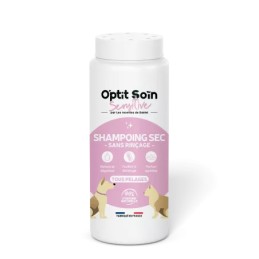 Shampoing Sec Poudre O'Ptit Soin 150g Chat Chien 99% Naturel Sans Rinçage
