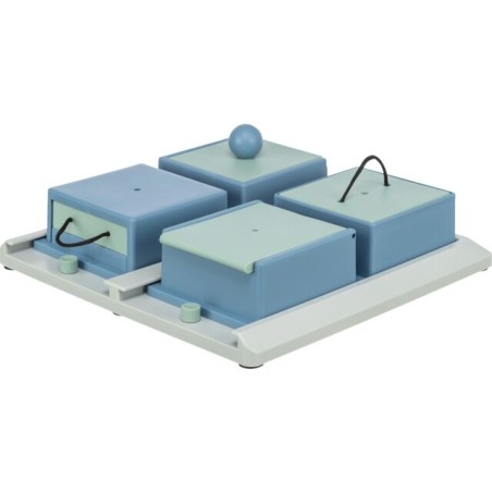 Trixie Poker Box 1 (32012) Jeu d'Intelligence Chien Niveau 2 - 31x31 cm