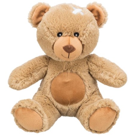 Trixie Peluche Teddy 23cm (34882) pour Chien - Doux, Sonore & Recyclé