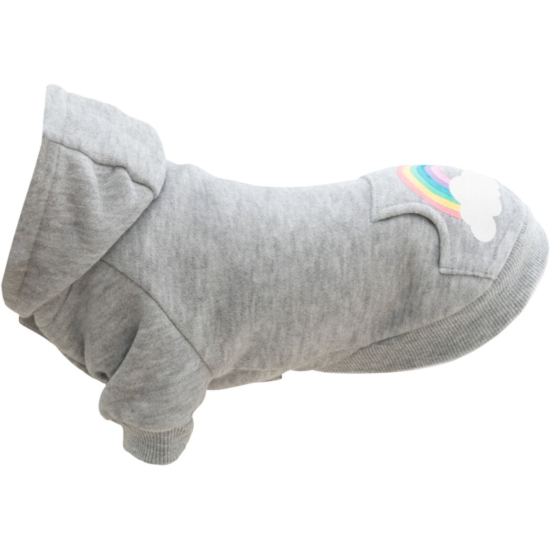 Sweat Rainbow Falls Trixie pour Chien - Pull Chaud avec Capuche