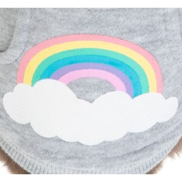 Sweat Rainbow Falls Trixie pour Chien - Pull Chaud avec Capuche