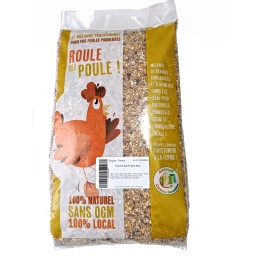 Mélange Poules Pondeuses Roule Ma Poule - Céréales Locales sans OGM