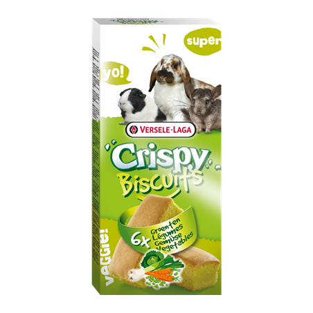 Crispy Biscuits Légumes Versele-Laga 70g - Friandise Rongeur & Lapin