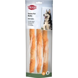 Trixie Rolls au Poulet 17cm (31346) - Friandise à mâcher Chien