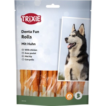Trixie Rolls au Poulet 12cm x 30 pcs (31378) - Format Économique