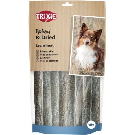 Trixie Peau de Saumon Séchée 150g (27151) - Snack Monoprotéique