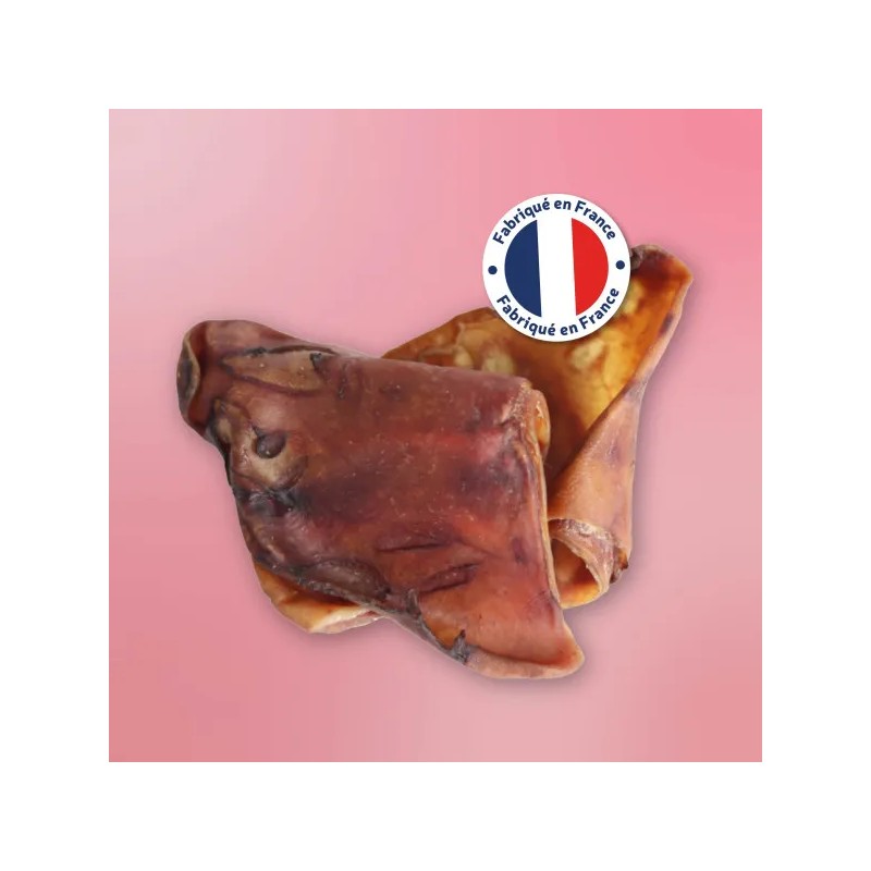 Oreilles de Porc pour Chien - Fabriqué en France - Les Recettes de Daniel