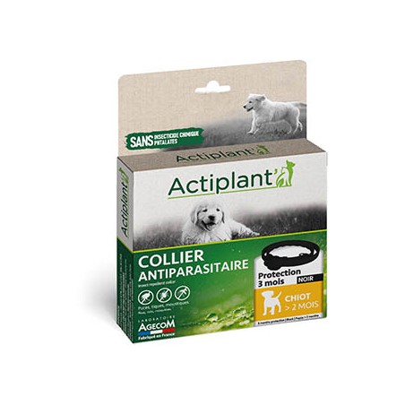 Collier Antiparasitaire Naturel Chiot Actiplant' - Protection 3 mois