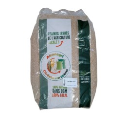 Orge Aplatie 20 kg sans OGM - Agriculture Locale - La Ferme de Marine