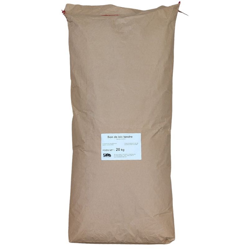 Son de Blé 20 kg sans OGM - Agriculture Locale - La Ferme de Marine