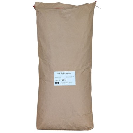Son de Blé 20 kg sans OGM - Agriculture Locale - La Ferme de Marine