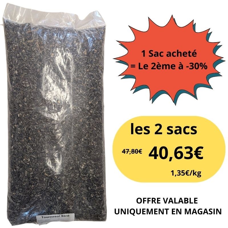 Tournesol strié 15KG