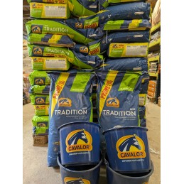Cavalor Tradition Mix - Muesli Entretien Cheval PROMO 20kg+2kg gratuit