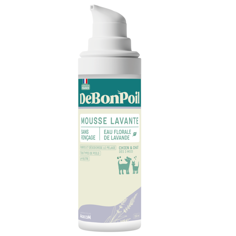 Mousse Lavante Sans Rinçage DEBONPOIL 150ml - France