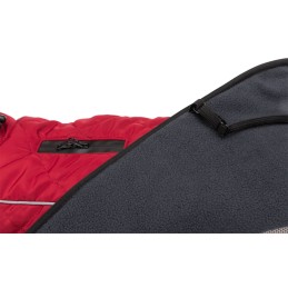 Manteau Chien Minot Trixie Rouge - Doublure Polaire & Déperlant