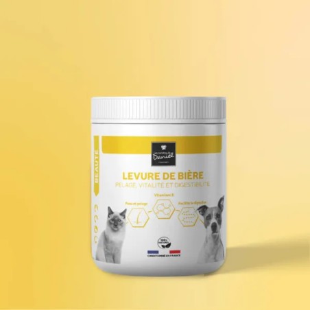 Levure de Bière Chien, Chat, Furet 125g - Les Recettes de Daniel