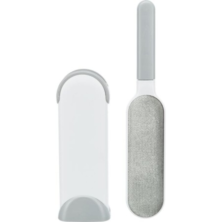 Brosse à Peluches Trixie avec Station - Anti-Poils Réutilisable