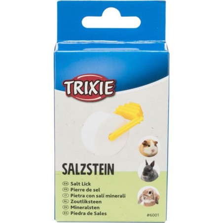 Pierre de Sel avec Support Trixie 84g - Lapin & Cochon d'Inde