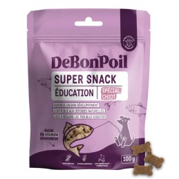 Friandises Éducation DeBonPoil Saumon 100g – Chiot Sans Céréales