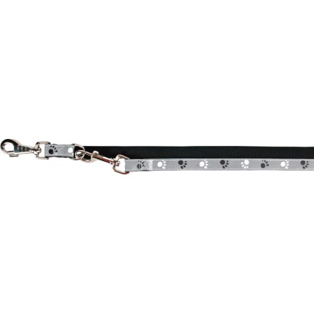 Laisse Réglable Trixie Silver Reflect 2m – Réfléchissante pour Chien