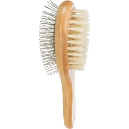 Brosse Double Face Trixie Bambou 6x22cm – Toilettage Chien
