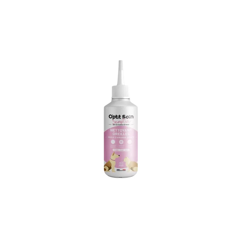 O'ptit Soin Lotion Nettoyante Oreilles Chien Chat 125 ml