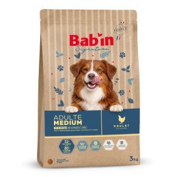 Bab'in Medium Adulte Poulet – Croquettes Chien