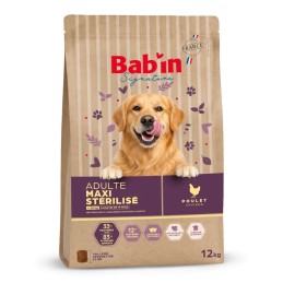 Bab'in Maxi Stérilisé Poulet | Croquettes Chien