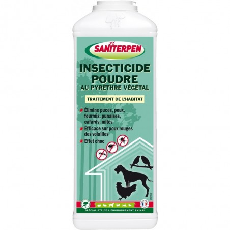 Saniterpen - Insecticide poudre au pyrèthre végétal 500g