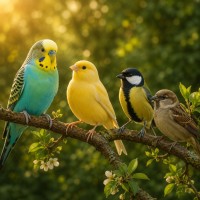 Oiseaux Domestiques et Oiseaux du Jardin | La Ferme de Marine